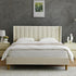 YUHUASHI Upholstered Platform Bed Frame/Queen Bed Frame