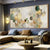 Gold Abstract Wall Art Large Artwork for Living Room Maximalist Decor Abstract Painting Grey Wall Decor