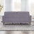 Edenbrook Lynnwood Upholstered Sofa with Square Arms and Tufting