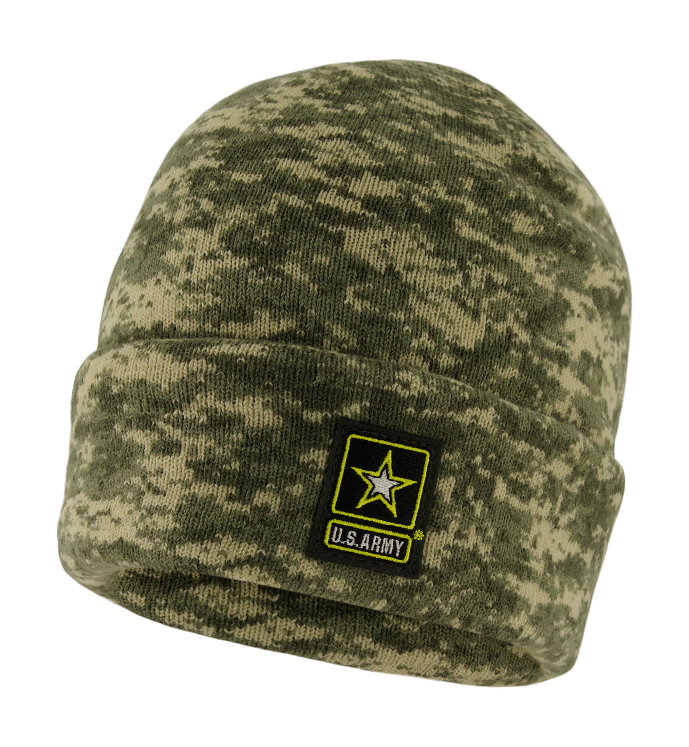 Version 1.0.0 U.S. Army Men's Digital Camouflage Beanie, Olive - Image 1